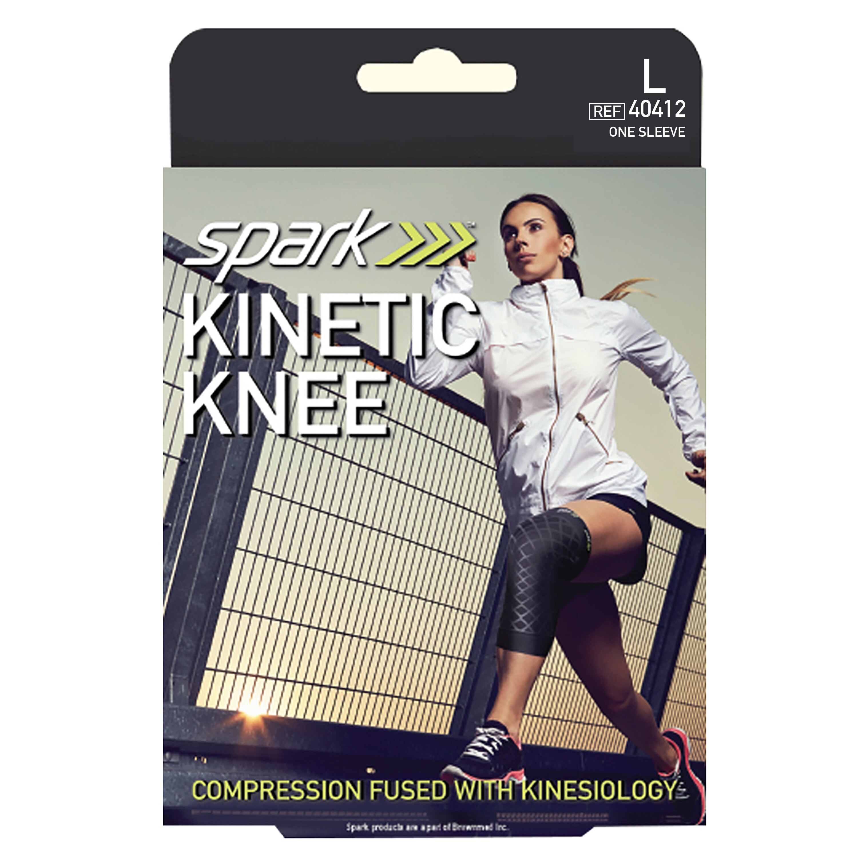 Spark Kinetic Knee Compression Sleeve, Large , CVS