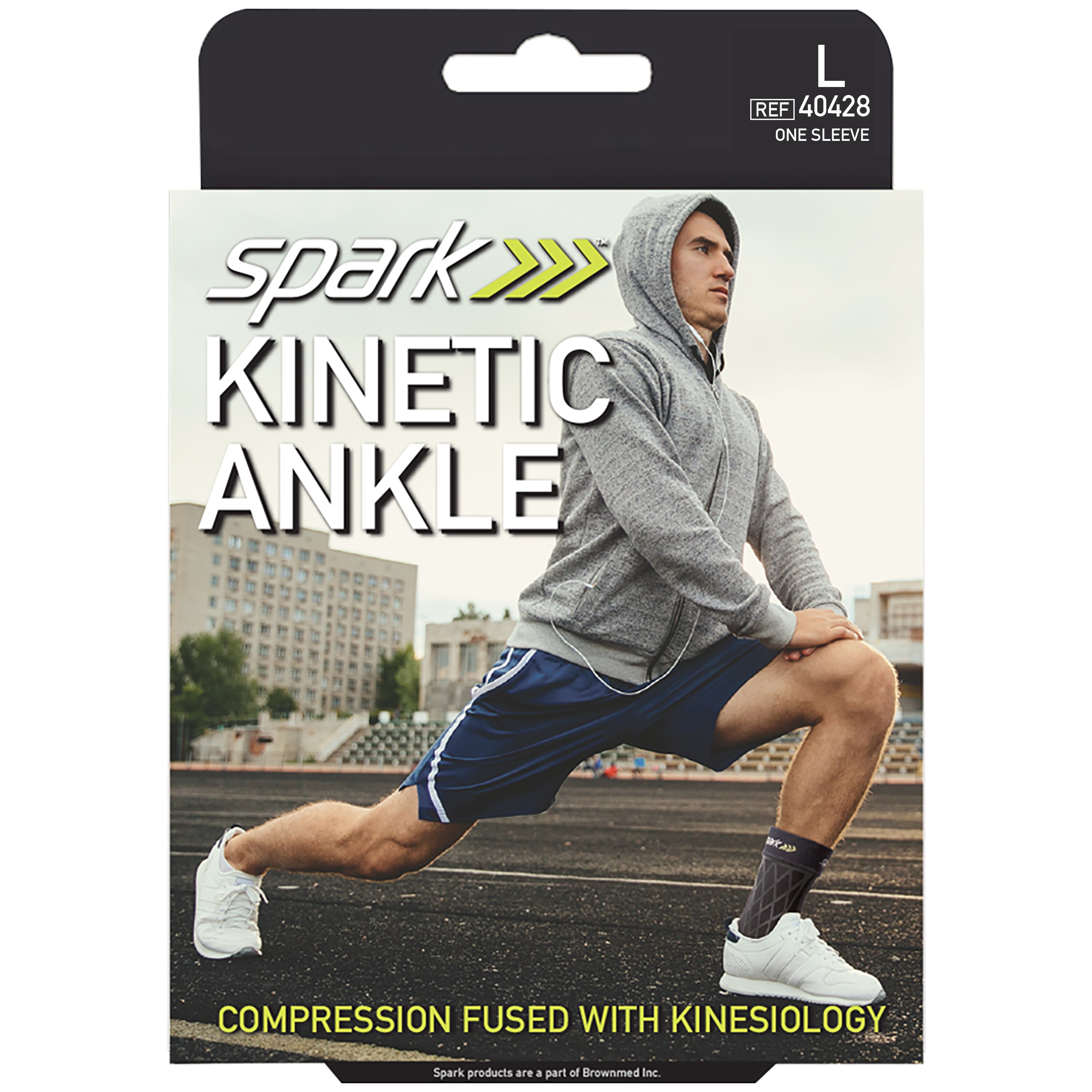 Spark Kinetic Ankle Compression Sleeve, Large , CVS
