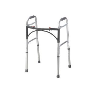 Drive Medical Deluxe Two Button Folding Walker