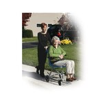 Drive Medical Super Light Folding Transport Wheelchair with Carry Bag, thumbnail image 4 of 4