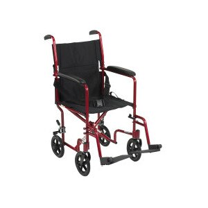  Drive Medical Lightweight Transport Wheelchair 