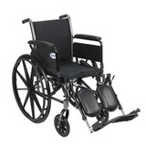 Drive Medical Cruiser III Wheelchair with Flip Back Removable Full Arms and Elevating Leg Rests, 20" Seat, thumbnail image 1 of 3