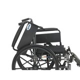 Drive Medical Cruiser III Wheelchair with Flip Back Removable Full Arms and Elevating Leg Rests, 20" Seat, thumbnail image 3 of 3