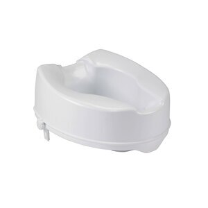 Drive Medical Raised Toilet Seat With Lock, Standard Seat, 6 , CVS