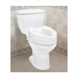 Drive Medical Raised Toilet Seat with Lock, Standard Seat, 6", thumbnail image 4 of 4