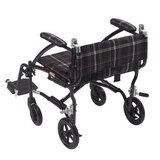 Drive Medical Fly Lite Ultra Lightweight Transport Wheelchair, thumbnail image 2 of 5