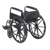 Drive Medical Silver Sport 1 Wheelchair with Full Arms and Swing away Removable Footrest, thumbnail image 5 of 5