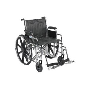 Drive Medical Sentra Ec Heavy Duty Wheelchair Detachable