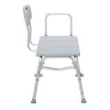 Drive Medical Plastic Tub Transfer Bench with Adjustable Backrest, thumbnail image 5 of 6