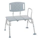 Drive Medical Heavy Duty Bariatric Plastic Seat Transfer Bench, thumbnail image 1 of 6