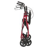 Drive Medical Aluminum Rollator with Fold Up and Removable Back Support and Padded Seat, thumbnail image 5 of 5