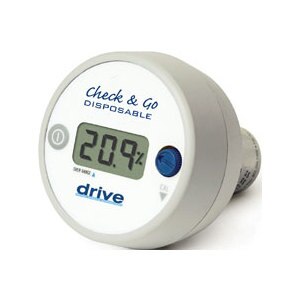 Drive Medical O2 Analyzer with 3 Digit LCD Display