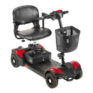 Drive Medical Scout Compact Travel Power Scooter, 4 Wheel , CVS