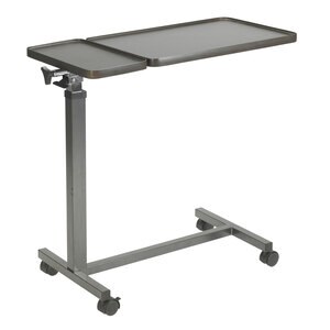 Drive Medical Multi-Purpose Tilt-Top Split Overbed Table , CVS