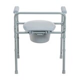 Drive Medical Steel Folding Frame Commode, thumbnail image 4 of 6