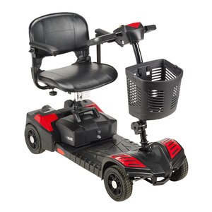 Drive Medical Scout Compact Travel Power Scooter, Extended Battery