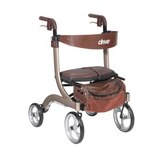 Drive Medical Nitro DLX Euro Style Rollator Rolling Walker, thumbnail image 1 of 5