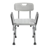 Drive Medical Knock Down Bath Bench with Back and Padded Arms, thumbnail image 2 of 2