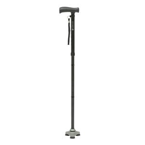 HurryCane Freedom Edition - Bastón plegable con mango en T