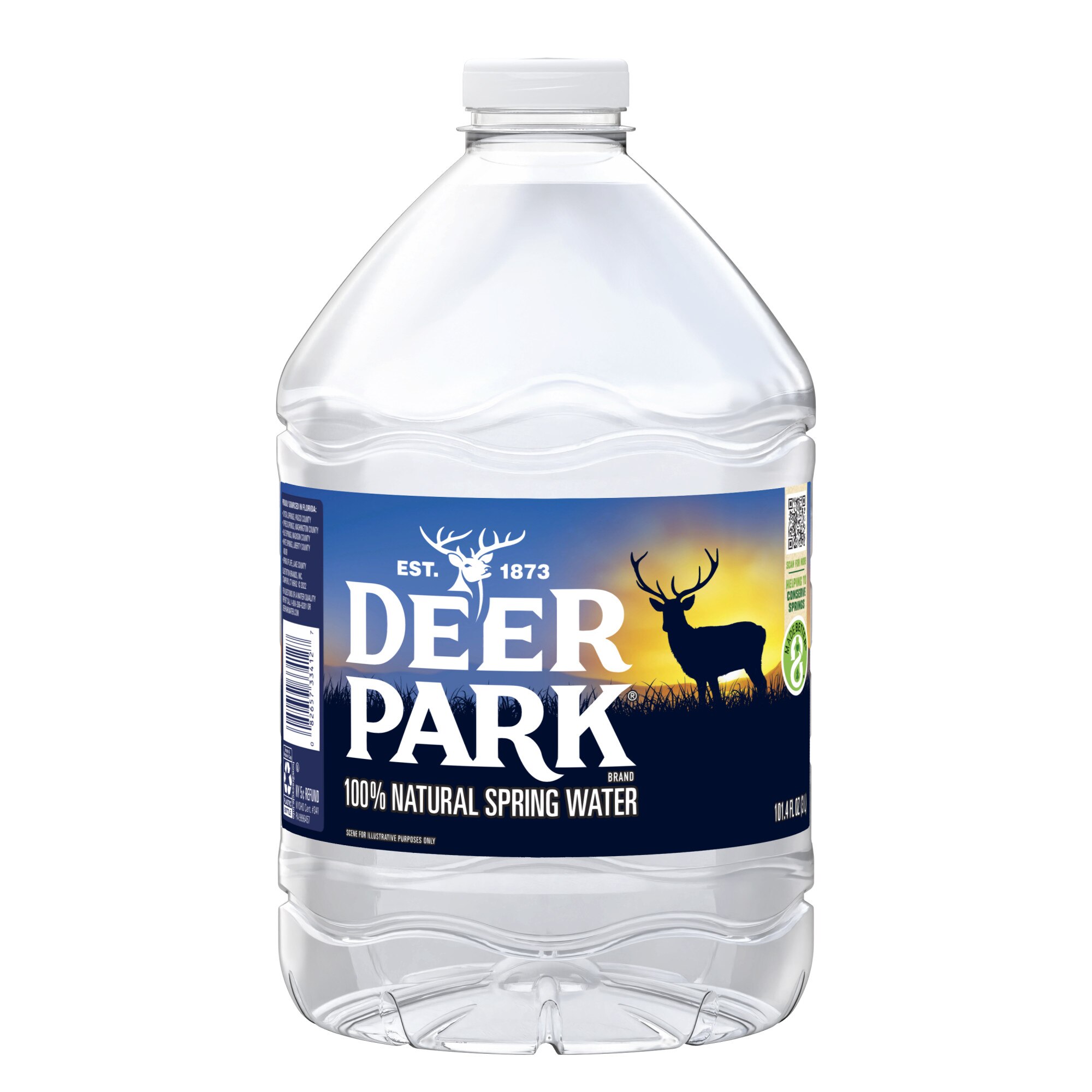 Deer Park 100% Natural Spring Water Plastic Jug, 101.4 Oz , CVS