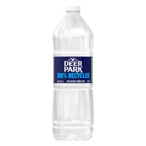 Deer Park Brand 100% Natural Spring Water, 1 L - 33.8 Oz , CVS