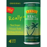 Reed's Original Ginger Ale, 4 ct, 12 oz, thumbnail image 2 of 4