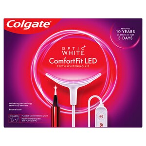 Colgate Optic White ComfortFit LED Teeth Whitening Kit , CVS