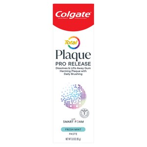 Colgate Total Plaque Pro Release Anticavity, Antigingivitis, And Antisensitivity Toothpaste, Fresh Mint, 3 Oz , CVS