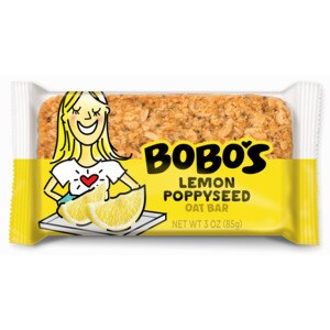 Bobo's Lemon Poppyseed Oat Bar, 3 OZ