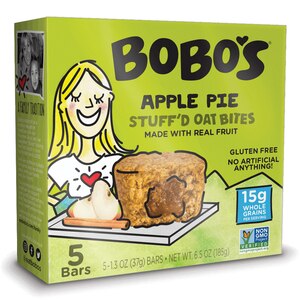 Bobo's Oat Bites, Stuff'd Apple Pie, 5 Ct, 6.5 Oz - 1.3 Oz , CVS