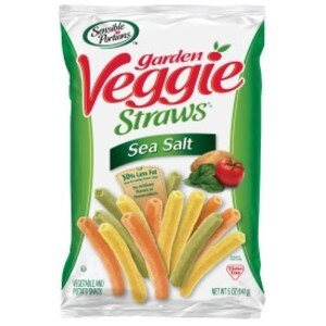 Sensible Portions Garden Veggie Straws, Sea Salt, 5 oz