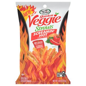 Sensible Portions Screamin' Hot Garden Veggie Straws, 2.25 Oz , CVS