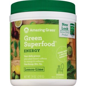 Amazing Grass Green Superfood Energy, Lemon-Lime