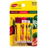 Carmex Daily Care Moisturizing Lip Balm Tubes, SPF 15, Assorted Flavors, 3 CT, thumbnail image 1 of 4