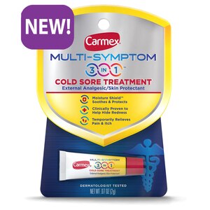  Carmex Multi-Symptom 3-in-1 Cold Sore Treatment 