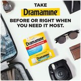 Dramamine, Original Formula Motion Sickness Relief, 12 CT, thumbnail image 3 of 5