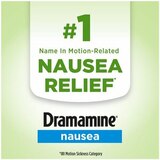 Dramamine Nausea Relief Tablets, 10 CT, thumbnail image 4 of 7