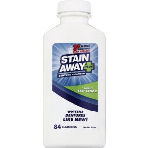 Denture Cleaner With Bleach  - If The Dentures Are Not Fully Submerged, Add More Liquid, Keeping The Ratio Of Water To Bleach At 2 To 1.