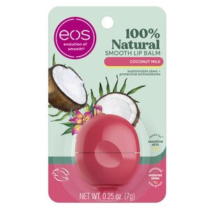 eos Super Soft Shea Lip Balm Sphere - Coconut Milk, 0.25 OZ