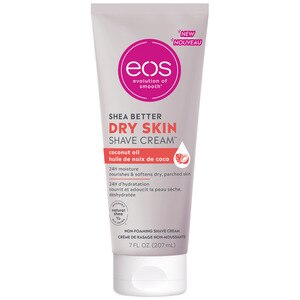 Eos Shea Better Dry Skin Shave Cream, Coconut Oil, 7 Oz , CVS