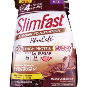  Slimfast Advanced Nutrition Meal Replacement, 4 Pack 