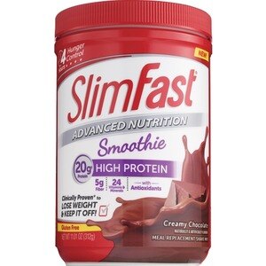 Slim Fast Advanced Nutrition Smoothie, Creamy Chocolate - 12.83 Oz , CVS