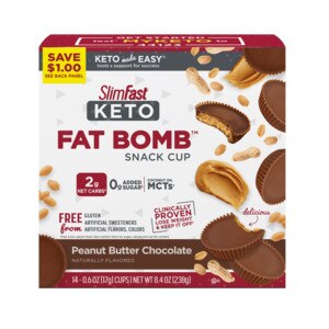  Slimfast Keto Optimal Low-Carb Ketogenic Nutrition Fat Bomb 
