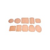 Austin Medical Ampatch Style F-2 Stoma Cover 3 in. x 4-1/4 in. with 3/4 in. x 1-1/4 in., 50CT, thumbnail image 1 of 1