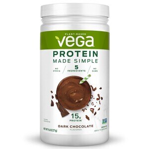 Vega Protein Made Simple, Dark Chocolate, 9.6 OZ