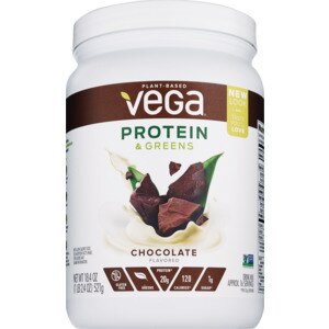 Vega Protein And Greens Drink Mix 18.6 Oz, Chocolate - 18.4 Oz , CVS