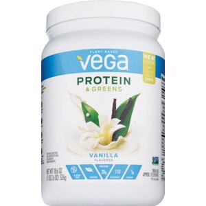 Vega Protein And Greens Drink Mix 18.6 OZ, Vanilla , CVS