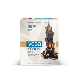 Vega Snack Bars 12 Ct, Chocolate Peanut Butter Cup - 1.48 Oz , CVS