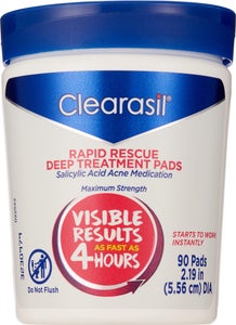 Clearasil Ultra Rapid Action Pads, 90CT