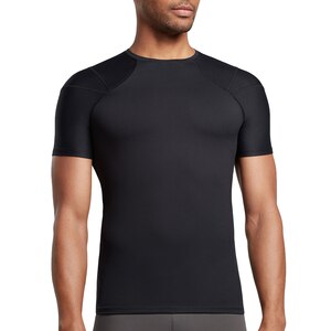 Tommie Copper Men's Compression Shoulder Support Shirt, Black, L , CVS